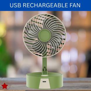 GUGGU Raftaar Mini Ac Cooler High Speed USB Rechargeable Table Fan for Home/OfficeO394 Raftaar Mini Ac...