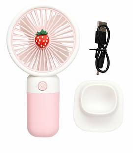 Wonderwhimzy Mini Portable Fan Rechargeable USB Handheld Mini Portable Fan (Multicolor) FANCYMINIFAN U...