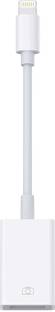 RuhZa Lightning to USB Adapter Supports Camera, Card Reader, USB Flash Drive USB Camera Adapter for iPhone iPad, USB Cable