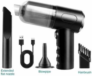 Dson Mart Pro-Rechargeable Car Mini Vacuum Cleaner Dry Vacuum Cleaner with Anti-Bacterial Cleaning, Re...