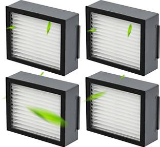SERPLEX Universal Replacement Filters for i3/i4/i5/i6/i7/i8/E5/E6/E7, Pack of 4 Robotic Floor Cleaner