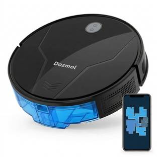 Dozmol Z3 Robotic Floor Cleaner with 2 in 1 Mopping and Vacuum, Reusable Dust Bag (WiFi Connectivity, ...