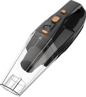 Portronics Mopcop Rechargeable, Handheld, Flashlight, Multiple Nozzle, Washable Filter Car Vacuum Cleaner