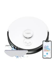 TP-Link LiDAR Navigation Robot Vacuum & Mop Robotic Floor Cleaner with 2 in 1 Mopping and Vacuum, Swap...