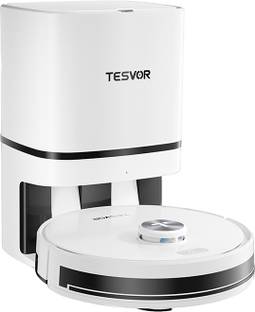 Caiva by Tesvor S7 Pro AES 6500Pa Robot Vacum with Auto Dust App Voice Control 5200mAh Cordless Vacuum...