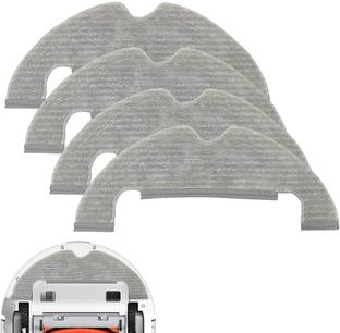 SERPLEX Robot Vacuum Cleaner X10 Robot Vacuum Accessories Include: 4 Mop Cloth Robotic Floor Cleaner