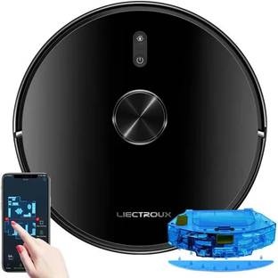 LIECTROUX X6 Robotic Floor Cleaner with 2 in 1 Mopping and Vacuum (WiFi Connectivity, Google Assistant...