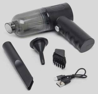 Dsonenterprises 3 In 1 Handheld Vacuum Cleaner (Black) 01 Dry Vacuum Cleaner with Reusable Dust Bag, A...