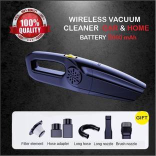 OXERPRO Home/Car Wireless Vacuum Cleaner Wet/Dry Dual Use Vacuum Cleaner.EV-344 Cordless Vacuum Cleane...
