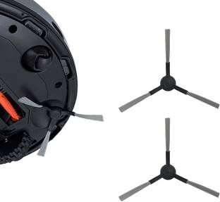 SERPLEX Mi Robot Vacuum Side Brushes Compatible with Mi Robot Vacuum-Mop P Robotic Floor Cleaner