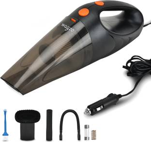 Wagzo VC-52 | 110 Watt,5000PA Suction Power| 13 Ft Long Power Cord HEPA-Filter | Car Vacuum Cleaner