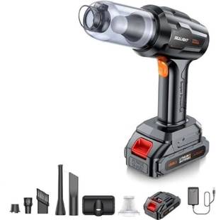 NUVIO Strong Suction Car Vacuum 21000Pa Wireless Portable Mini Cordless Vacuum Cleaner with 2 in 1 Mop...