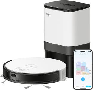 TP-Link Tapo RV20 Mop Plus LiDAR Navigation Robot Vacuum & Mop+ Smart Auto-Empty Dock Robotic Floor Cleaner with 2 in 1 Mopping and Vacuum (WiFi Connectivity, Google Assistant and Alexa)