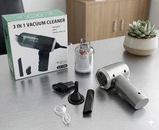 TREXOTRADE 3 in 1 Portable Mini Car & Home Cordless Vacuum Cleaner CY-106 Cordless Vacuum Cleaner