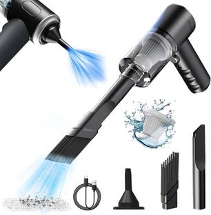 Powerful 3 in 1 Mini Vacuum Cleaner with Blower | USB Rechargeable Car & Home Cleaner Car Vacuum Clean...