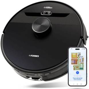 EUREKA FORBES NUO HOME MAPPING SMARTCLEAN Robotic Floor Cleaner with 2 in 1 Mopping and Vacuum (WiFi Connectivity, Google Assistant and Alexa)