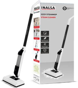 Inalsa Ozoy Steam Mop Multi Purpose Steam Cleaner|2 Mop Cloth & Carpet Slider|Rugs Hand-held Vacuum Cl...