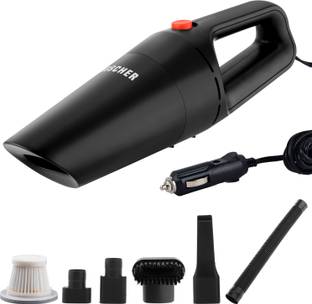 Woscher 589 |120W Vacuum Motor & 4500 PA Powerful Suction| 10 Ft Cord With Hepa Filter Car Vacuum Cleaner