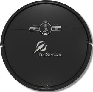 TriSpear -Geerlepol Robot Vacuum Cleaner with Powerful Suction,Drop-sensing Technology Robotic Floor C...