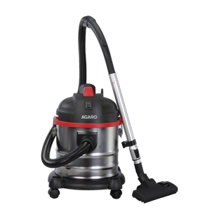 AGARO Ace Wet & Dry Vacuum Cleaner 1600 Watts, 21.5 kPa Suction Power with Dust Bag, 21 litres Tank Ca...