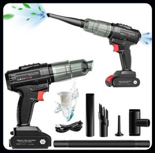 Radhe Handheld Car Vacuum with Batteries-VC58 Cordless Vacuum Cleaner with Anti-Bacterial Cleaning, Re...