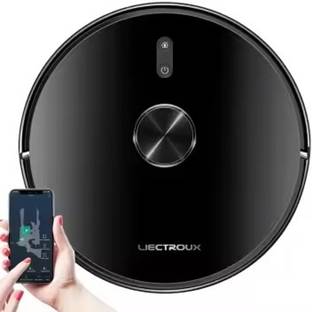 LIECTROUX X6 Robotic Floor Cleaner with 2 in 1 Mopping and Vacuum (WiFi Connectivity, Google Assistant and Alexa)