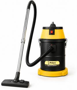 Pilot 35L 1500W Industrial Vacuum | Single Copper Motor Wet & Dry Vacuum Cleaner with Reusable Dust Ba...
