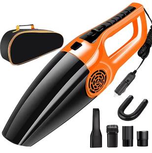 AD-RML Powerful PRO+ with High Suction Power, Portable, Multipurpose Set of Accessories Car Vacuum Cleaner with 2 in 1 Mopping and Vacuum, Anti-Bacterial Cleaning