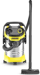 Karcher WD 5 Premium EU Wet & Dry Vacuum Cleaner with Powerful Suction,Easy Storage with Reusable Dust Bag