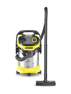 Karcher WD 5 Premium EU Wet & Dry Vacuum Cleaner with Powerful Suction,Easy Storage with Anti-Bacteria...