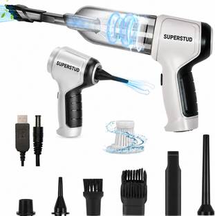 SUPERSTUD vacuum cleaner for car and home, portable Hand-held 2 in 1 Mini Vacuum Cordless Vacuum Clean...