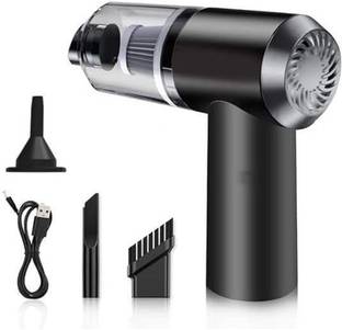 EVERSYS 3-in-1 Portable Mini Vacuum Cleaner Powerful Handheld Dust Cleaner for Car Hand-held Vacuum Cl...