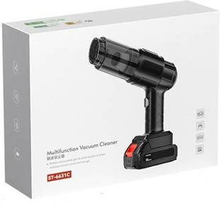 Radhe Handheld Car Vacuum Cleaner Blow Up Pump Cordless Vacuum Cleaner with Anti-Bacterial Cleaning, R...