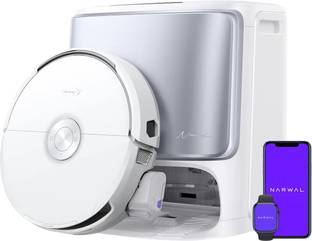 Narwal Flow Robotic Floor Cleaner with 22000Pa Powerful Suction, Real-Time Self-Cleaning, Dual AI Came...