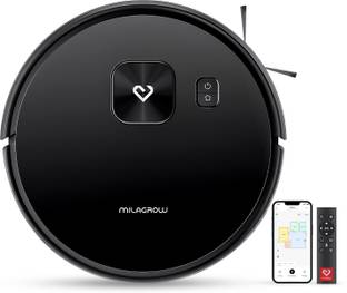 Milagrow iMap 16 Galaxy Robotic Floor Cleaner with 2 in 1 Mopping and Vacuum (WiFi Connectivity, Google Assistant and Alexa)