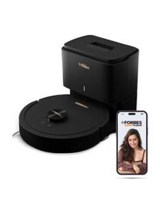 EUREKA FORBES Auto Bin Turbo Robotic Floor Cleaner SmartClean, 7000Pa HyperSuction (40 Days Hands-Free...