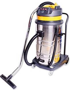BUI Industrial Stainless Steel Vacuum Cleaner 80 Liter 3000-Watt, Powerful Suction Wet & Dry Vacuum Cleaner with 2 in 1 Mopping and Vacuum