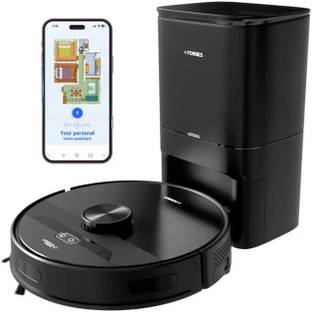 EUREKA FORBES AUTO BIN Robotic Floor Cleaner with 2 in 1 Mopping and Vacuum (WiFi Connectivity, Google...