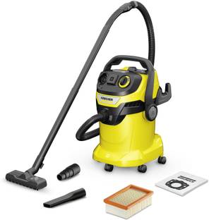 Karcher WD 5 P V-25/5/22 |25Ltr|1100W|5Mtr Cord| 2.2m Hose | Blower Function | Powerful Wet & Dry Vacu...