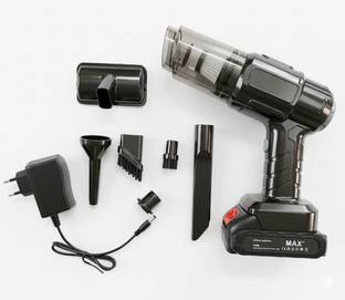 ZEST CREST Multipurpose Vacuum Cleaner with Rechargeable Battery & Multi Attachments Hand-held Vacuum ...