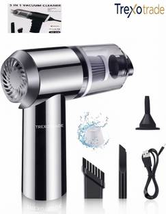 TREXOTRADE Modern spelling highlighting cyclonic filtration and wireless design. Cordless Vacuum Clean...