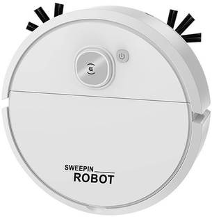 Rhobos Smart Robotic Vacuum, Dust Collection, Cyclone Suction, Auto Charging, Pet Hair Robotic Floor C...