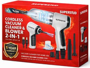 SUPERSTUD vacuum cleaner for car and home, portable Hand-held 2 in 1 Mini Vacuum Cordless Vacuum Clean...
