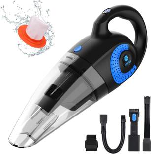 Costar Portable Vacuum Cleaner for Car and Home with Dual Mode, Rechargeable Cordless Car Vacuum Cleaner with Reusable Dust Bag