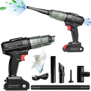 NUVIO Car Vacuum Cleaner Cordless 21000Pa Portable Mini Cleaner Cordless Vacuum Cleaner with 2 in 1 Mo...