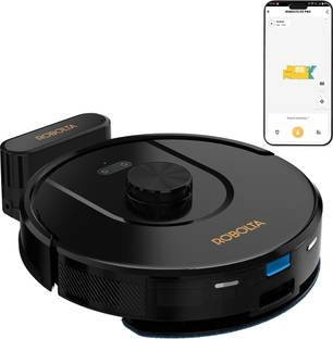 Robolta R2 Pro Robotic Floor Cleaner with 2 in 1 Mopping and Vacuum, Anti-Bacterial Cleaning (WiFi Con...