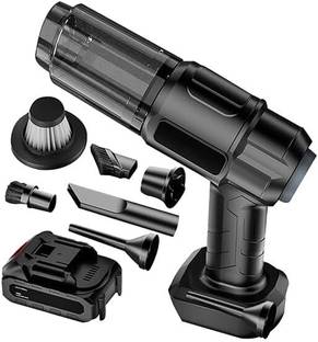 Xydrozen Runtime 50-60 Min Rechargeable Car Vacuum Cleaner with Blower Cordless Vacuum Cleaner with An...