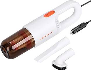 Zinsy Portable Ultra Car Vacuum Cleaner Powerful Suction with Anti-Bacterial Cleaning Car Vacuum Cleaner with 2 in 1 Mopping and Vacuum, Anti-Bacterial Cleaning, Reusable Dust Bag