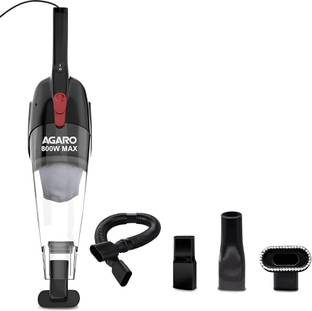 AGARO Regal Hand-held Vacuum Cleaner Dry Vacuuming, 6.5 kPa Suction Power, Lightweight Hand-held Vacuu...