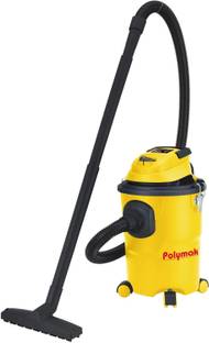 Polymak PMVC15L Wet & Dry Vacuum Cleaner - 15 Ltr - 800w, Vacuum >16kPa, Plastic tank Dry Vacuum Clean...